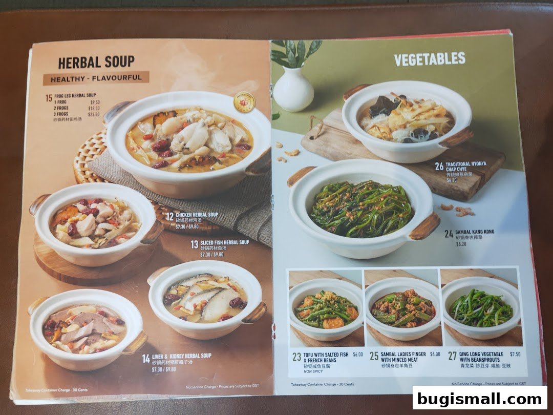 Savor Authentic Claypot Delights: Herbal Soups & Veggies