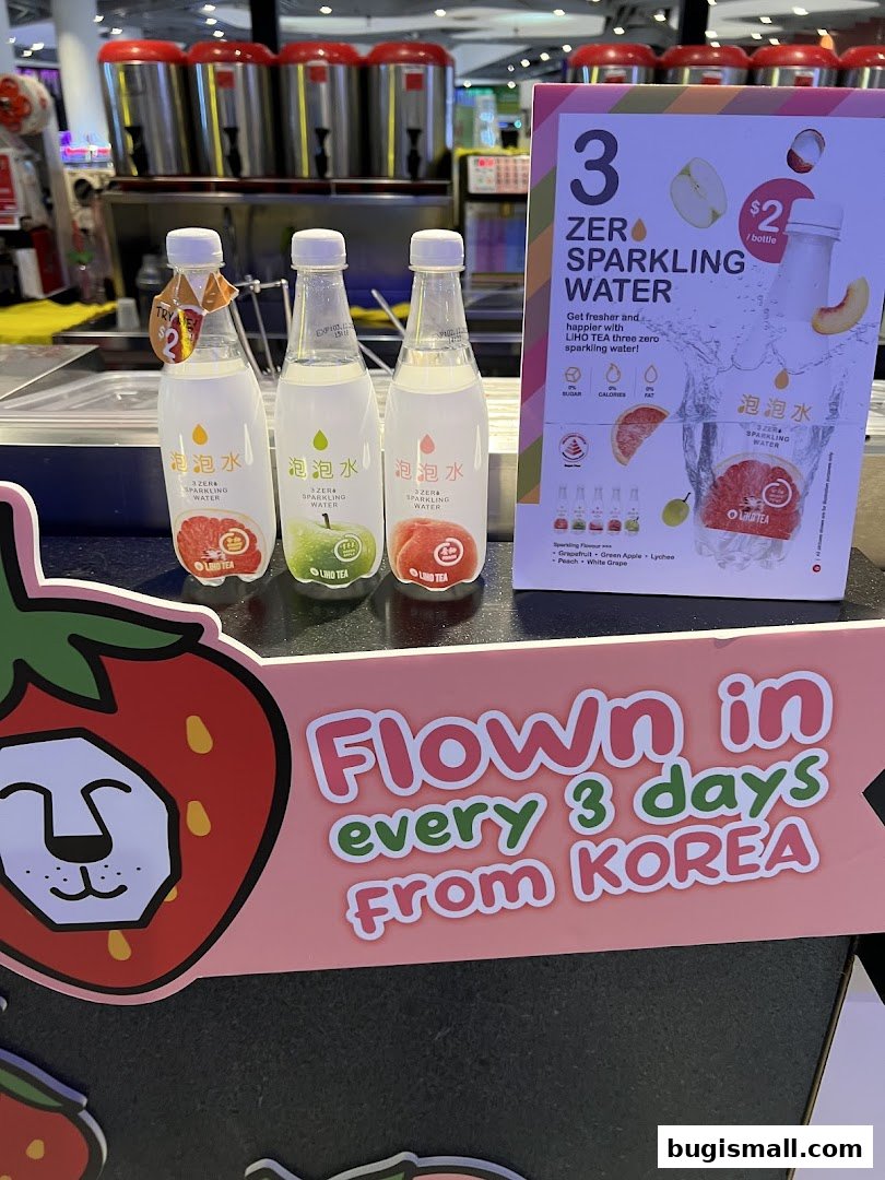 LiHO TEA: Fresh Sparkling Water from Korea!