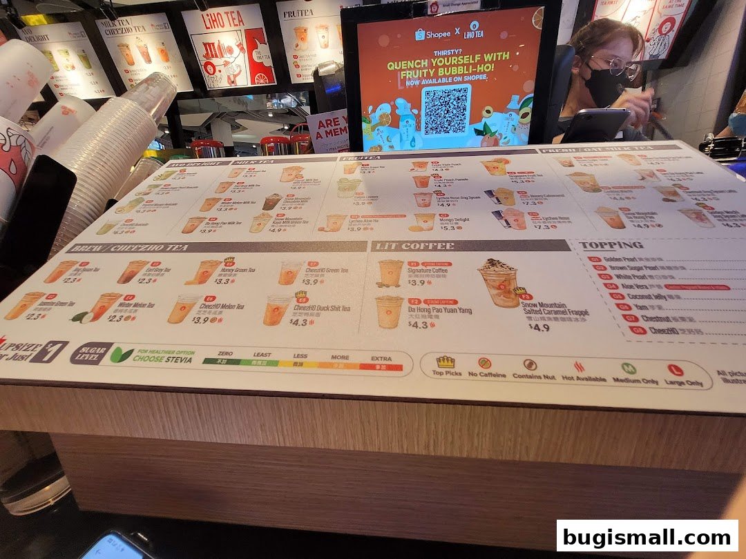 LiHO TEA Menu: Delicious Bubble Teas & Coffee!