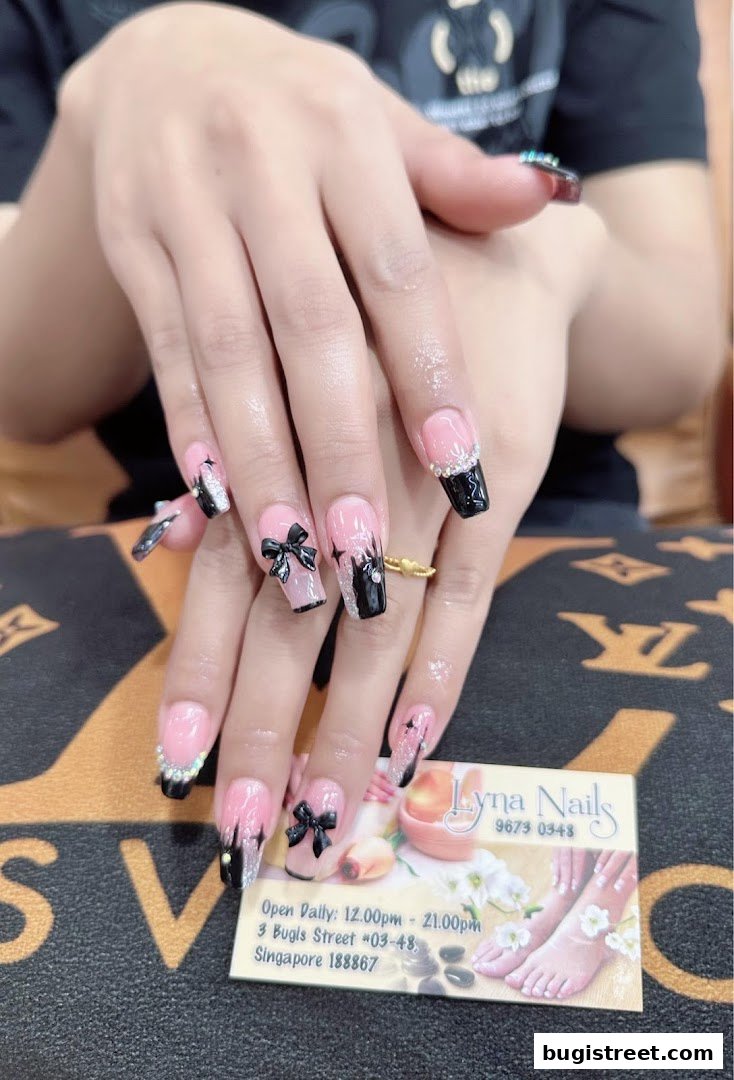 Stunning Nail Art at Lyna Nails!