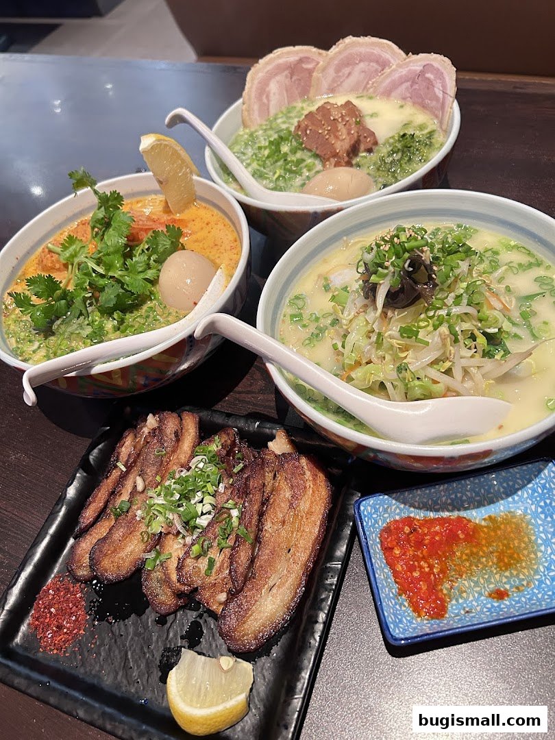 Authentic Ramen Delights at Marutama Ramen Bugis