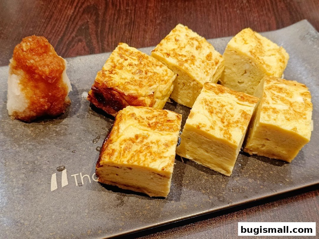 Delicious Tamagoyaki at Marutama Ramen Bugis