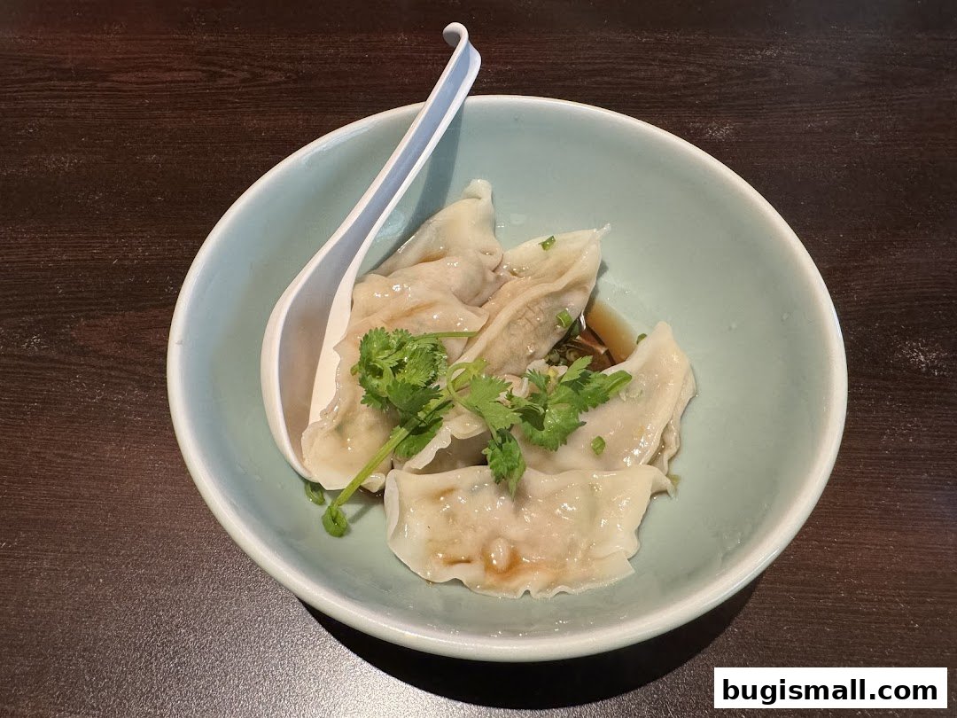 Savor Authentic Dumplings at Marutama Ramen Bugis!