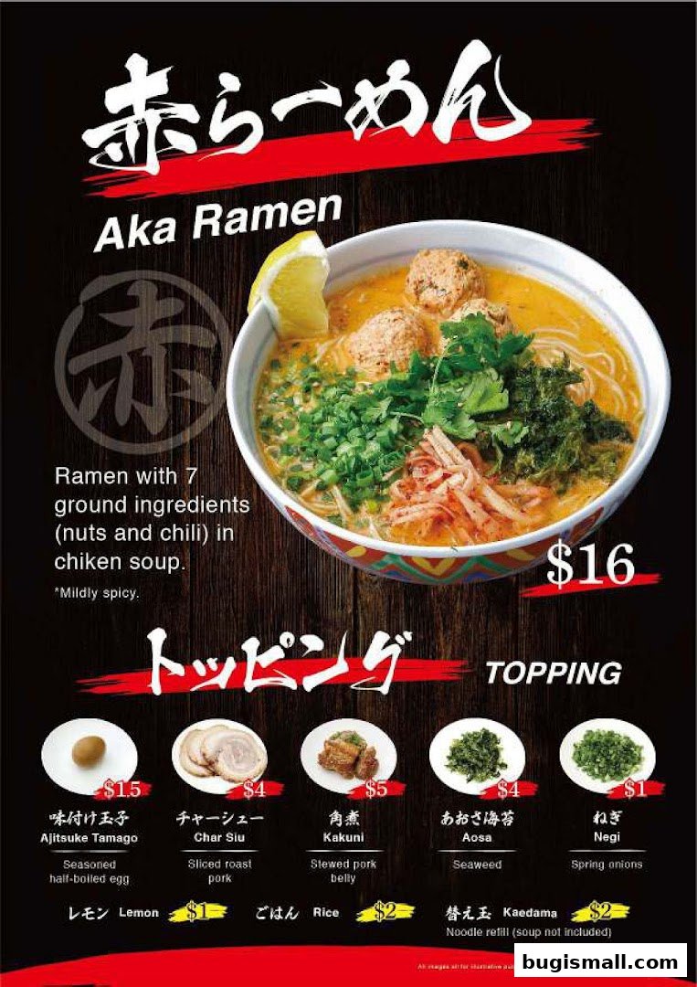 Marutama Ramen Bugis