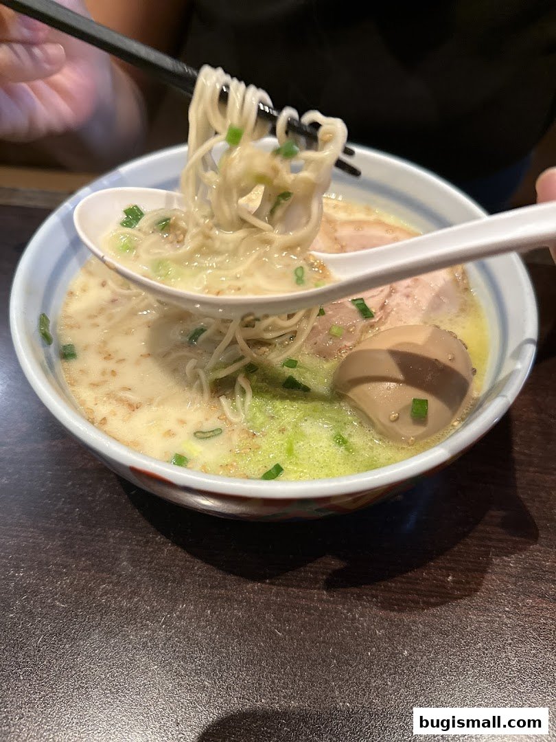 Authentic Ramen Experience at Marutama Ramen Bugis