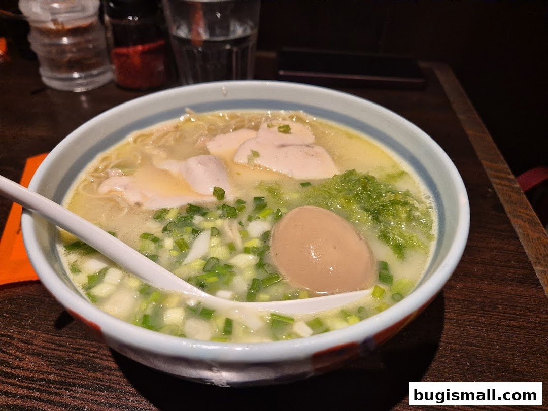 Savor Authentic Ramen at Marutama Ramen Bugis!