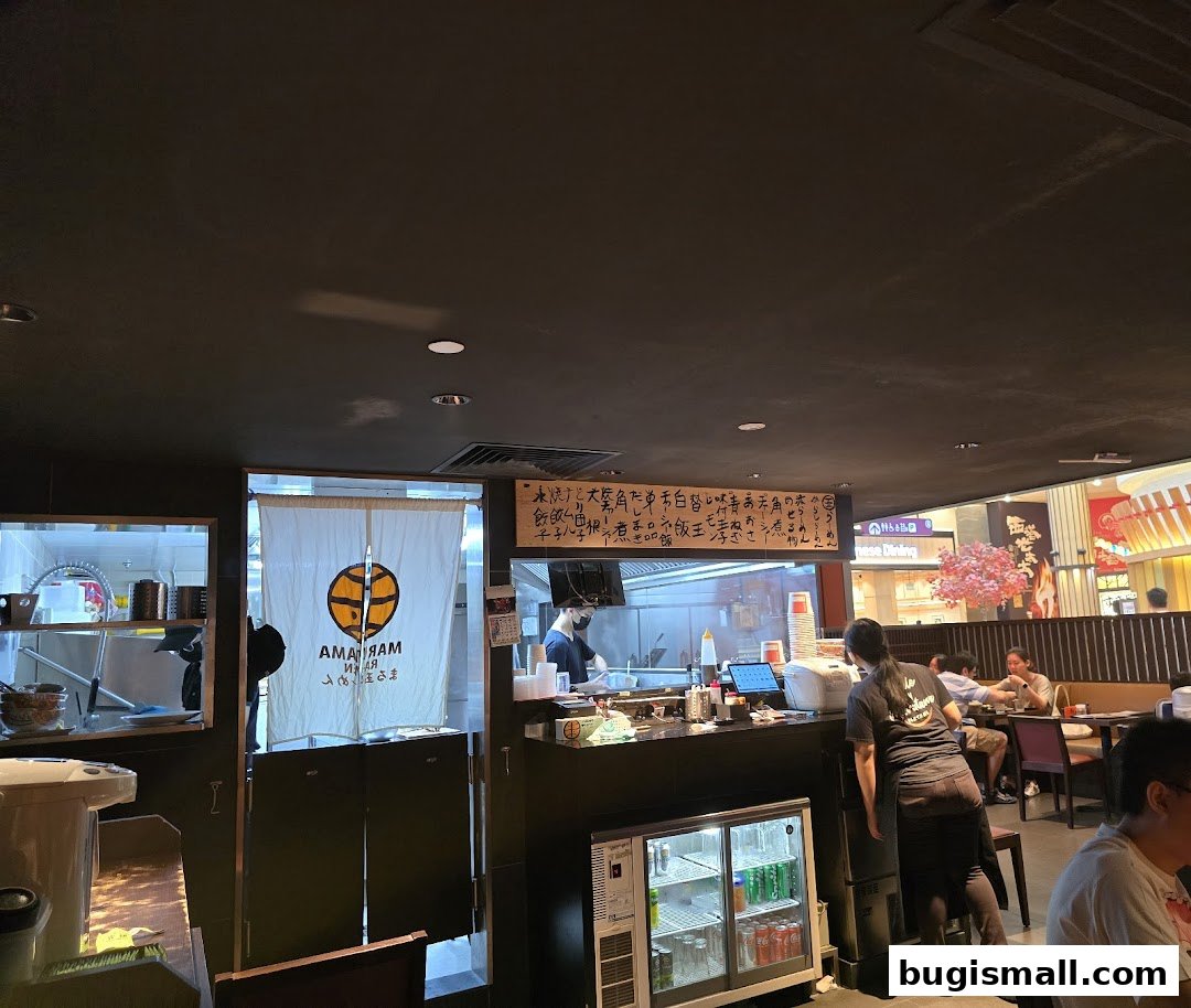 Authentic Ramen Experience at Marutama Ramen Bugis