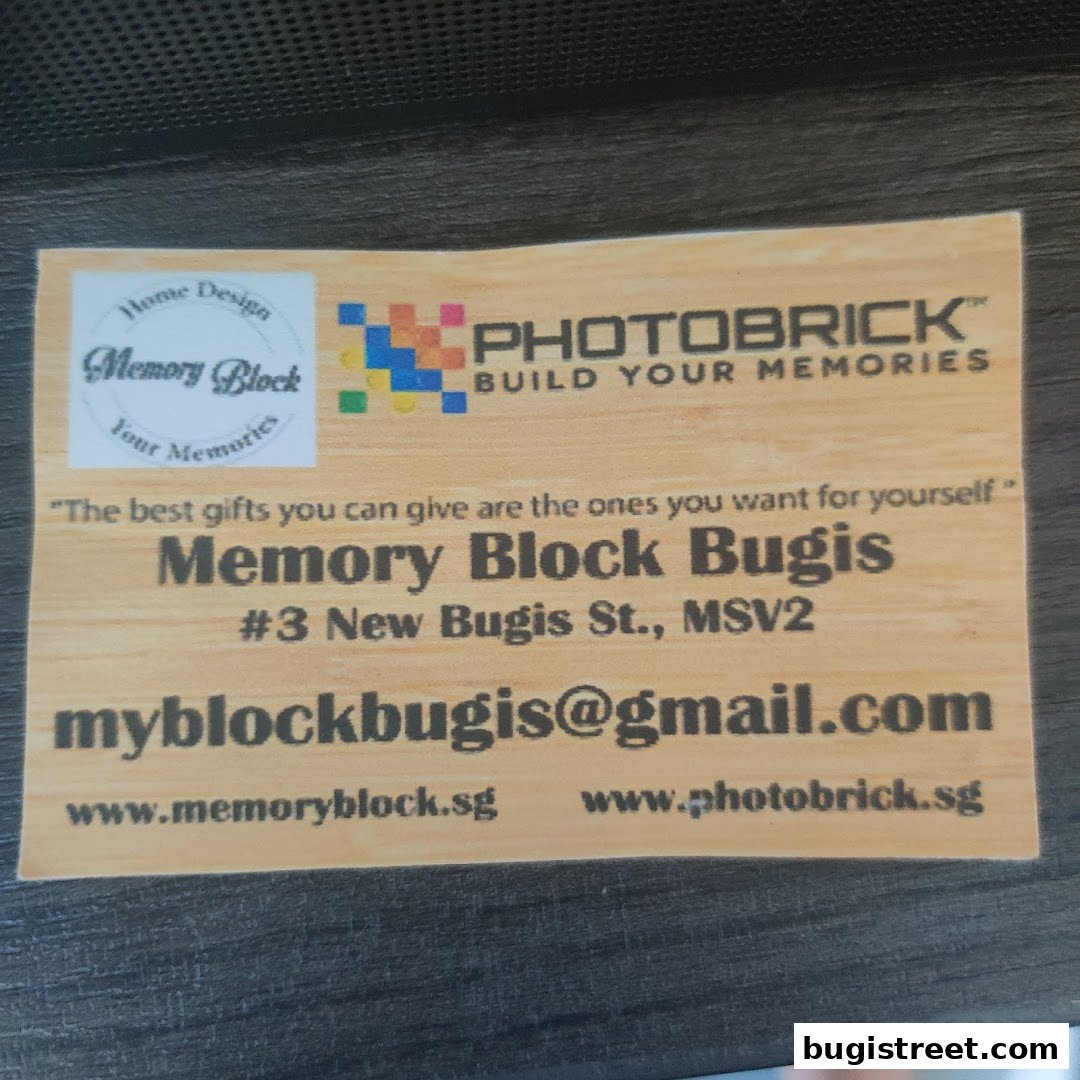 Memory Block Singapore