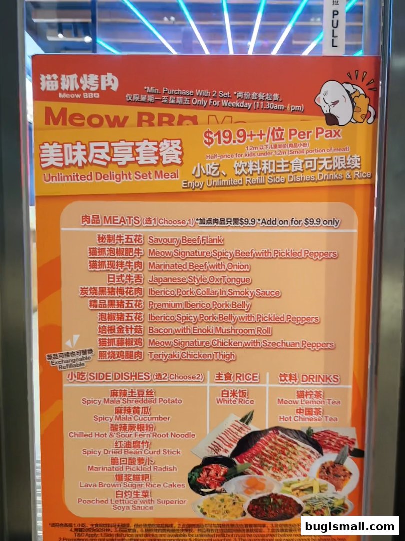 Meow Barbecue: Unlimited Delight Set Meal!