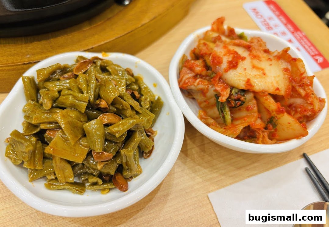 Authentic Korean Side Dishes at MICUN BIBIMBAP