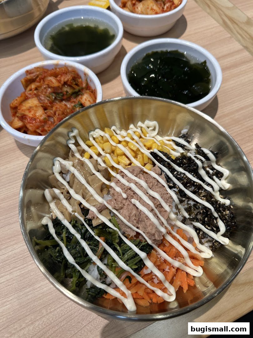 Authentic Korean Bibimbap Delight