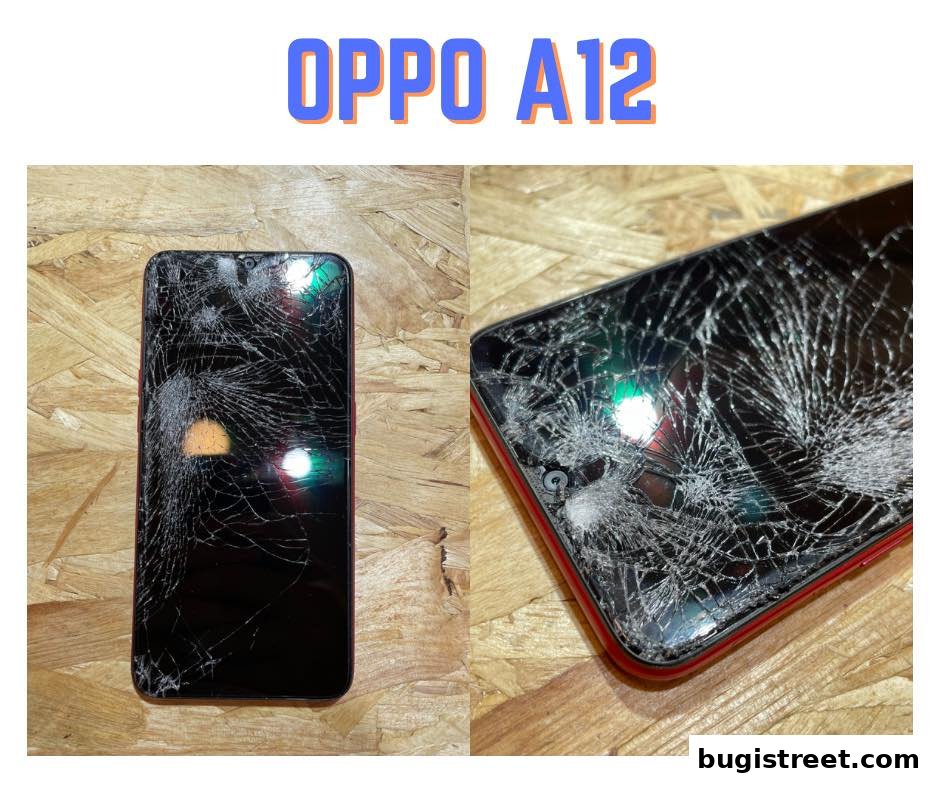 Cracked OPPO A12 Screen Repair