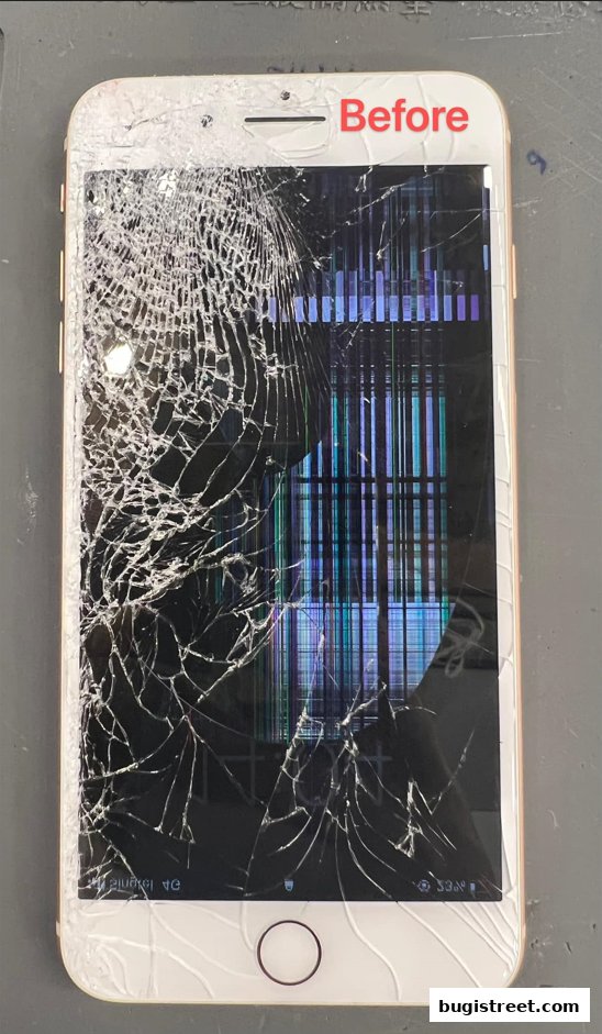 iPhone Screen Repair: Before & After