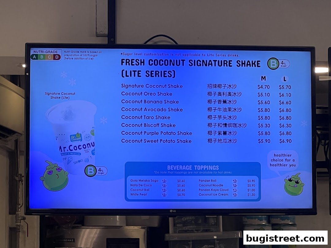 Mr. Coconut: Fresh Coconut Shakes & Toppings!