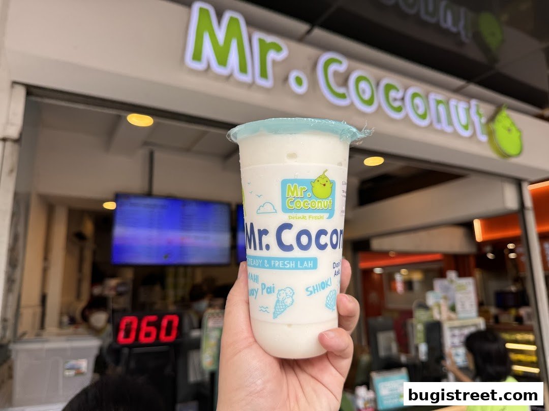 Refreshing Coconut Drinks at Mr. Coconut!