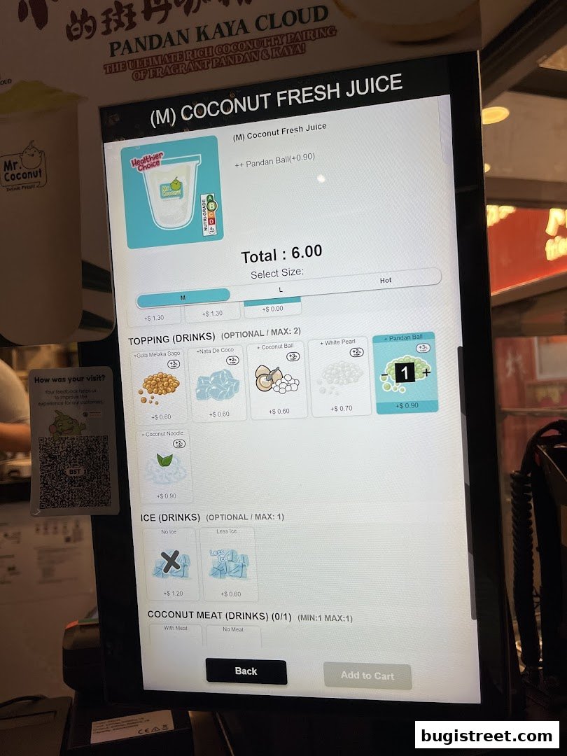 Mr. Coconut: Customize Your Fresh Coconut Juice!