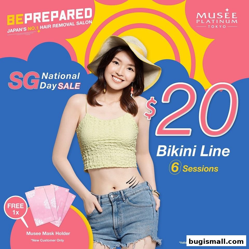 Musee Platinum Tokyo: $20 Bikini Line Hair Removal Deal!