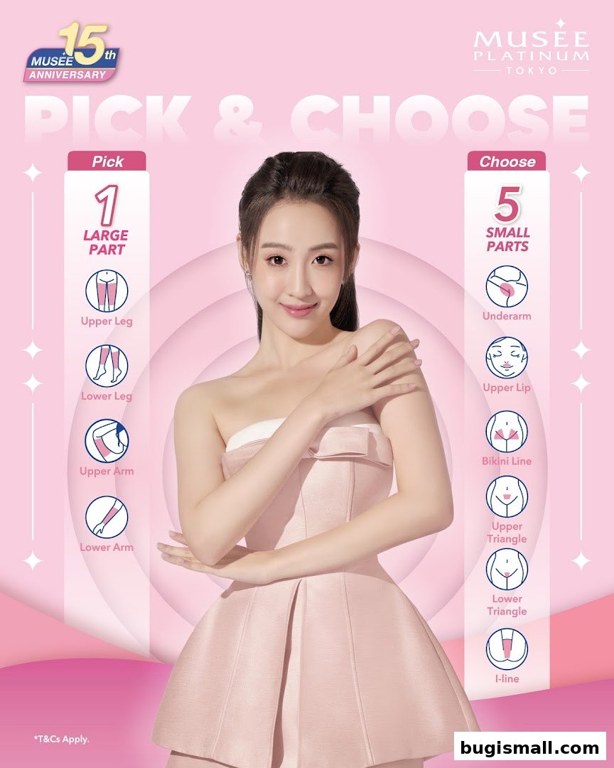 Musee Platinum Tokyo: Pick Your Perfect Hair Removal!