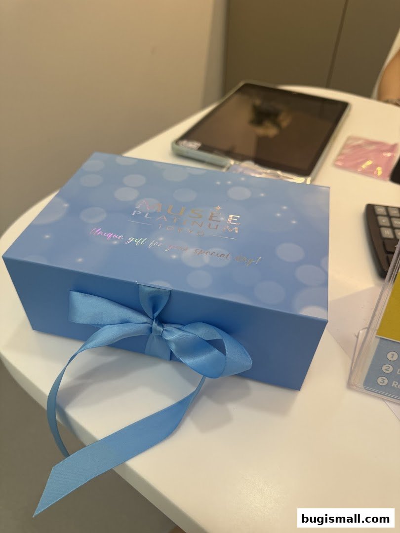 Elegant Gift Box from Musee Platinum Tokyo