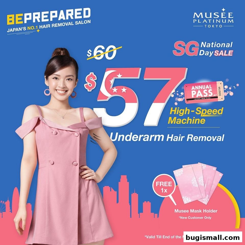 Musee Platinum Tokyo: Underarm Hair Removal Sale!