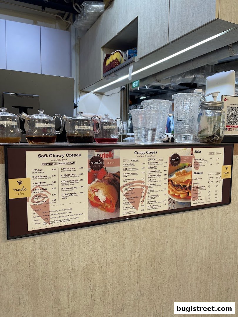 Neds Crepes & Coffee: Delicious Crepes and Drinks Menu
