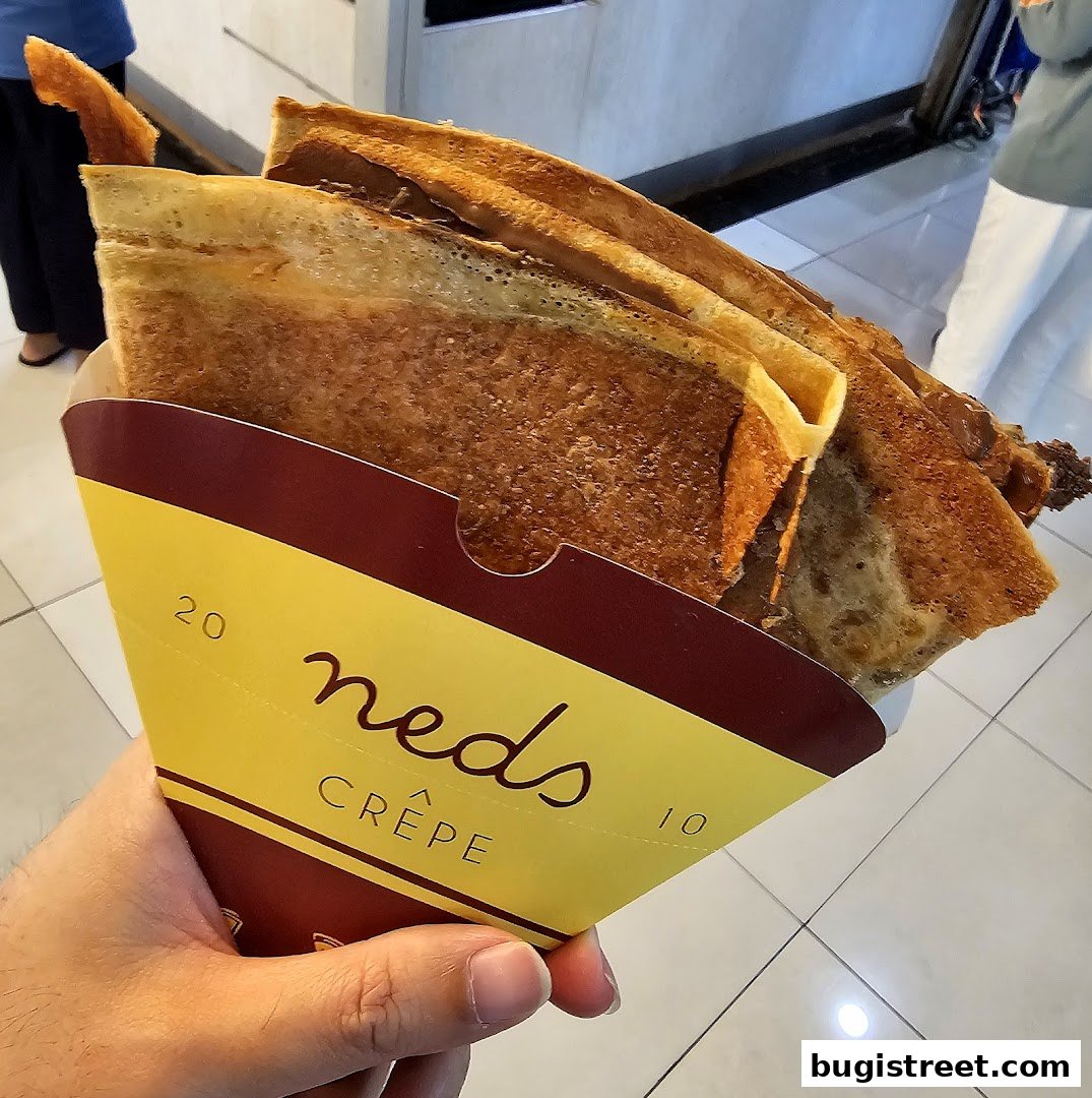 Delicious Crepes from Neds Crepe