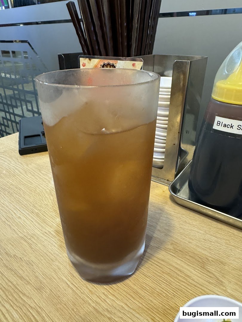 Refreshing Iced Tea at New Manlee Bak Kut Teh