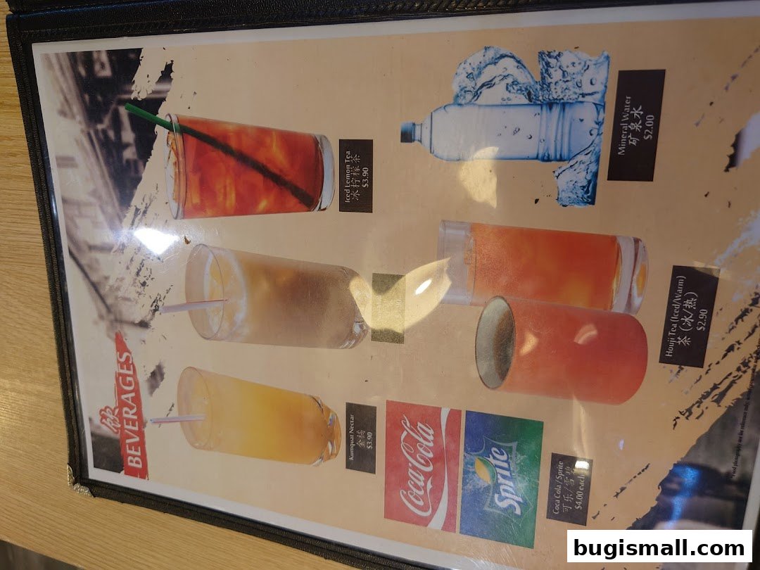 Refreshing Beverages at New Manlee Bak Kut Teh