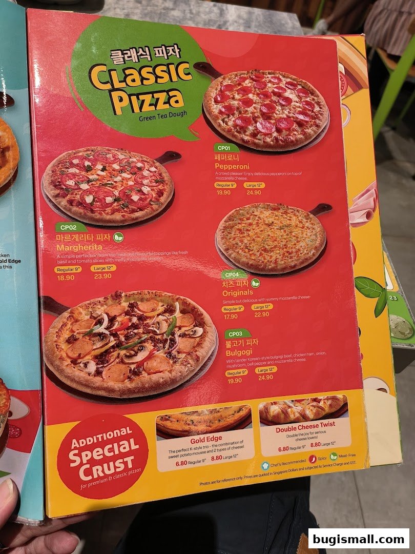 Pizza Maru Bugis: Classic Pizzas & Special Crusts