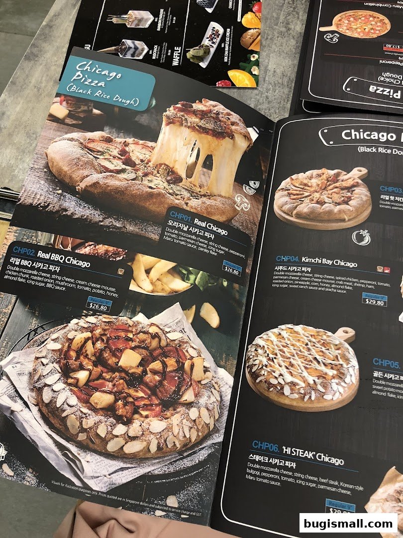 Pizza Maru: Delicious Chicago Pizzas Menu