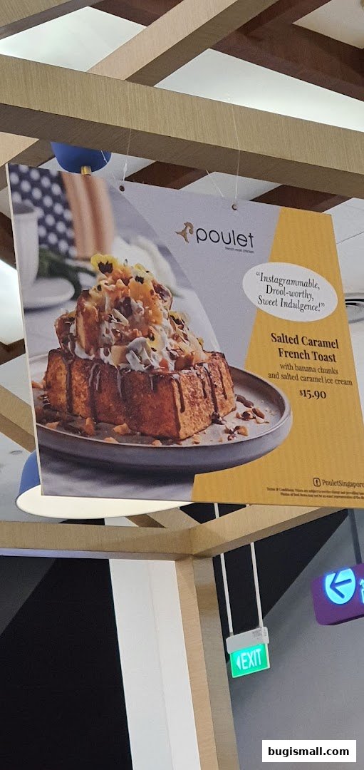 Indulge in Poulet's Salted Caramel French Toast!