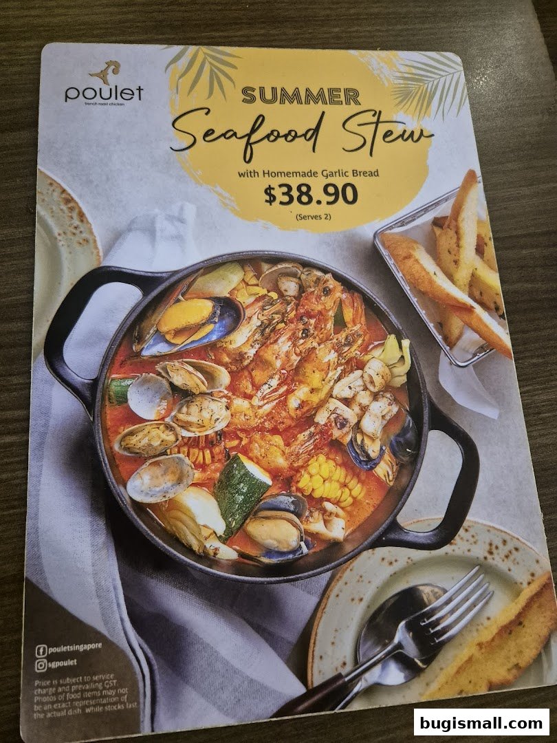 Savor Poulet's Summer Seafood Stew!