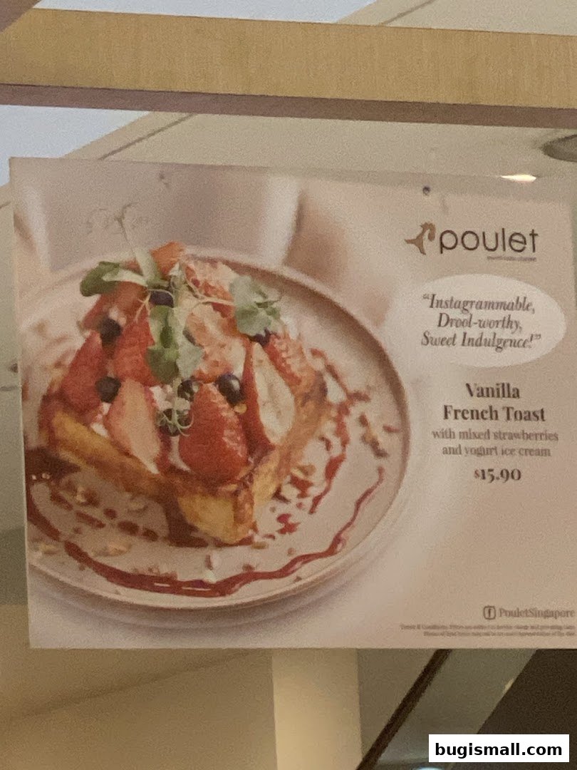 Indulge in Poulet's Instagrammable French Toast!