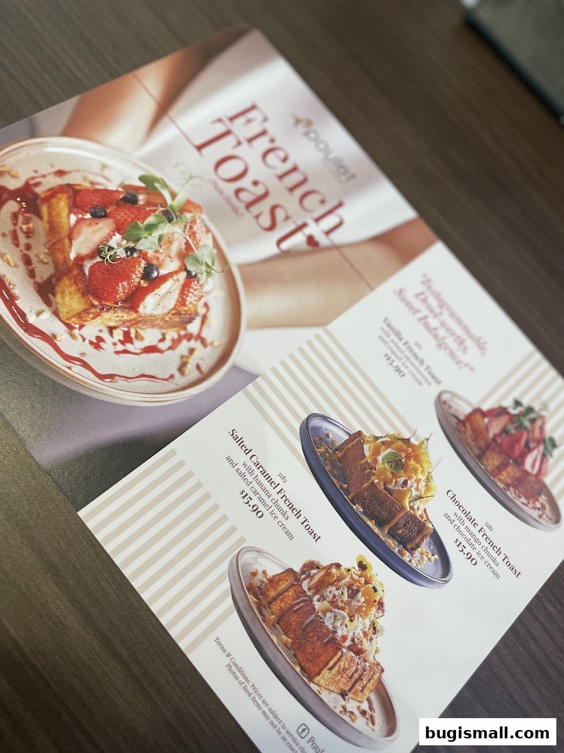 Indulge in Poulet's Exquisite French Toast Creations!