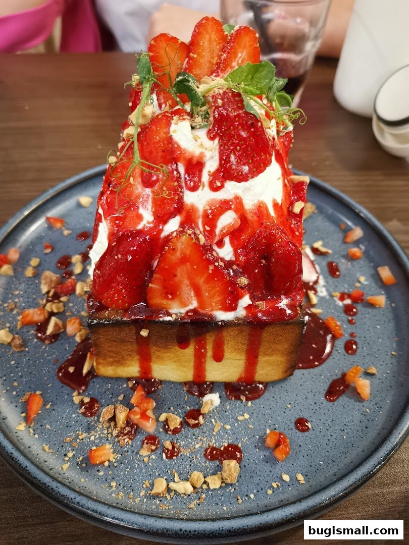 Indulge in Strawberry Delight at Poulet!