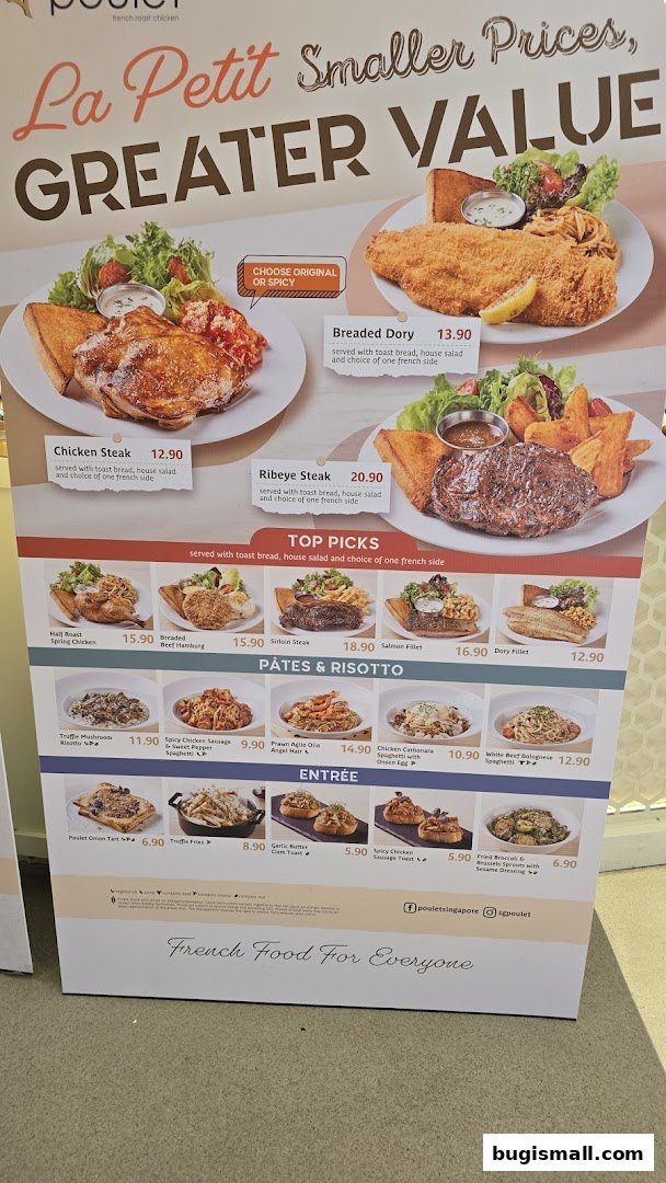 Poulet: French Food for Everyone - Great Value Meals!