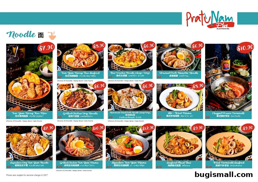 Taste Authentic Thai Noodles at Pratunam PLUS!
