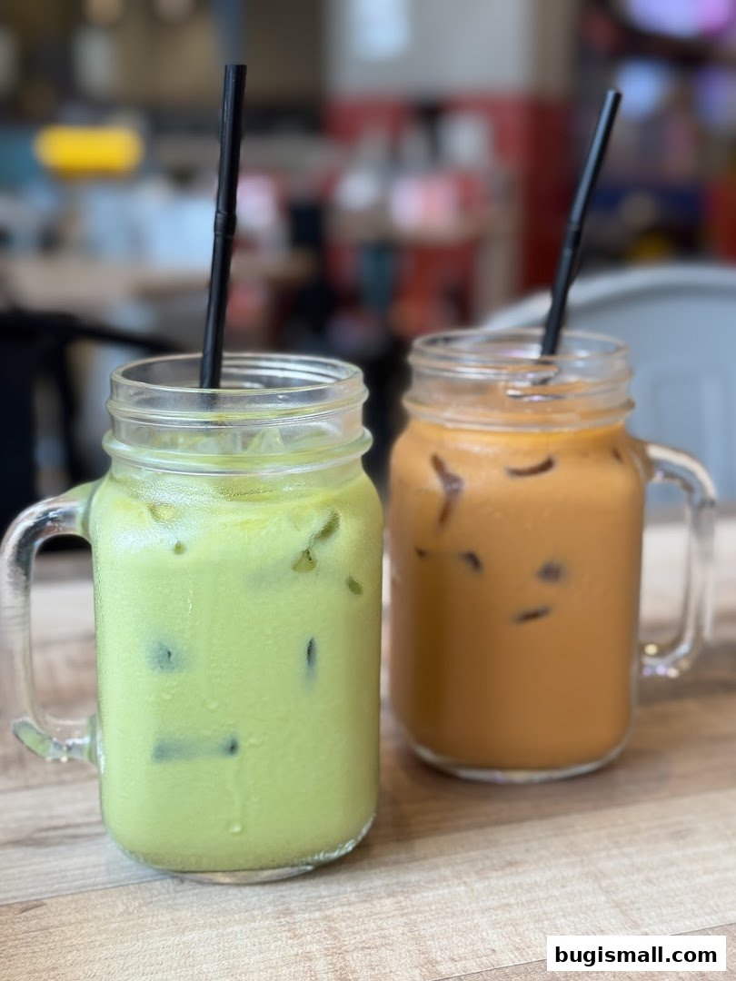 Sip on Thai Iced Tea & Matcha Delights!