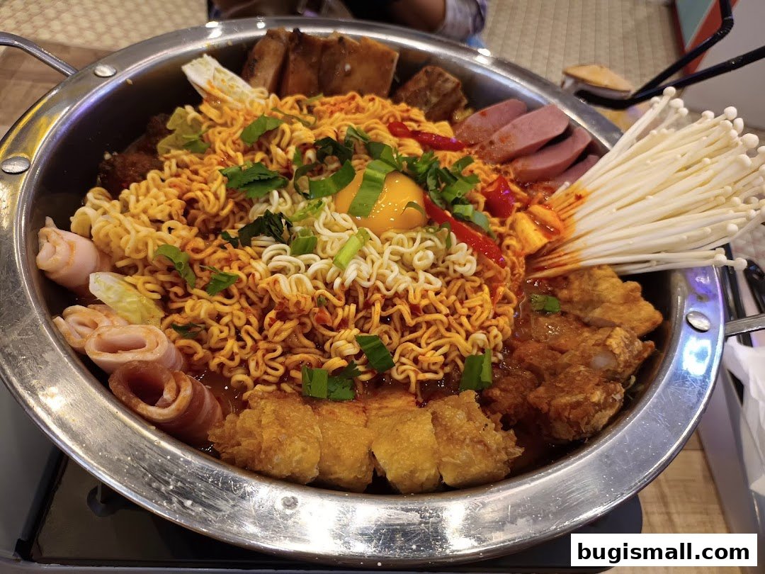 Savor Authentic Korean Army Stew!