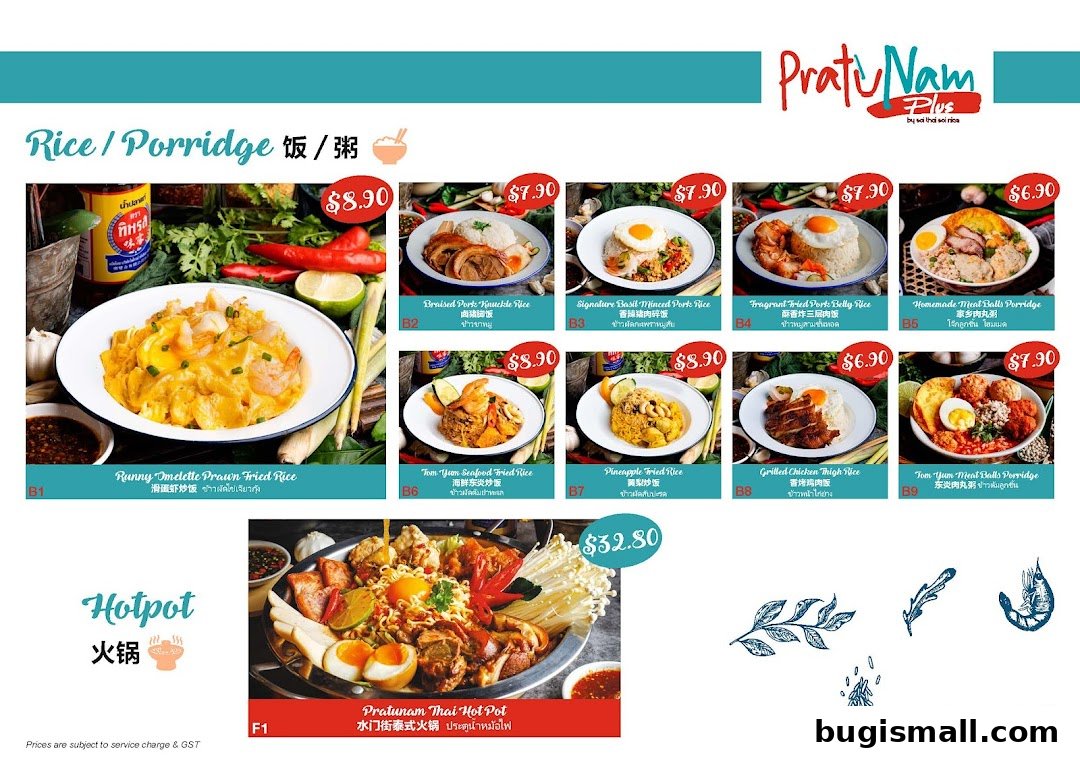 Authentic Thai Rice & Hotpot Delights at Pratunam PLUS