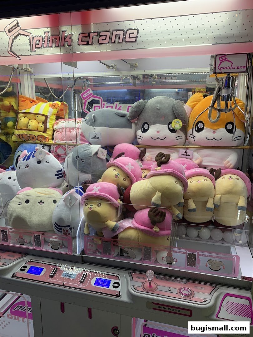 Win Adorable Plushies at Pink Crane!