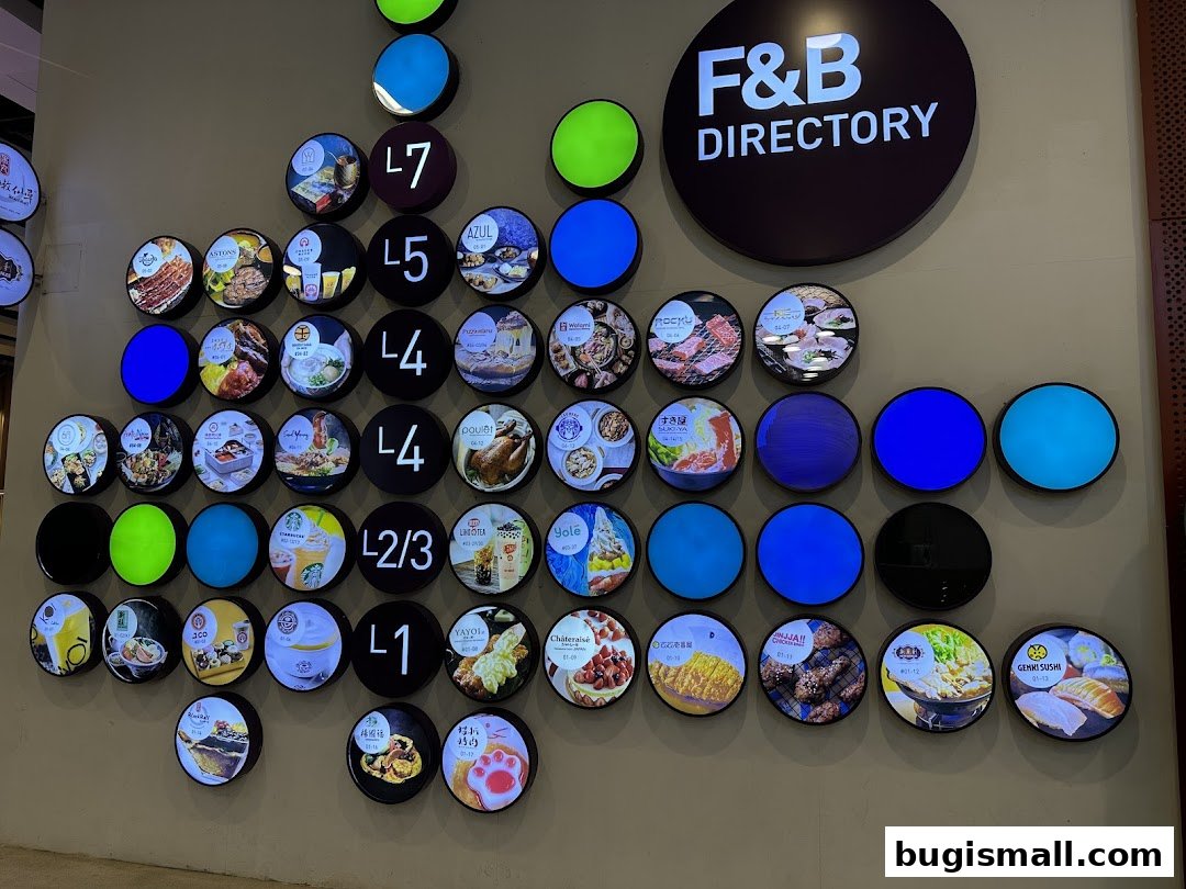 Discover Dining: F&B Directory at Bugis