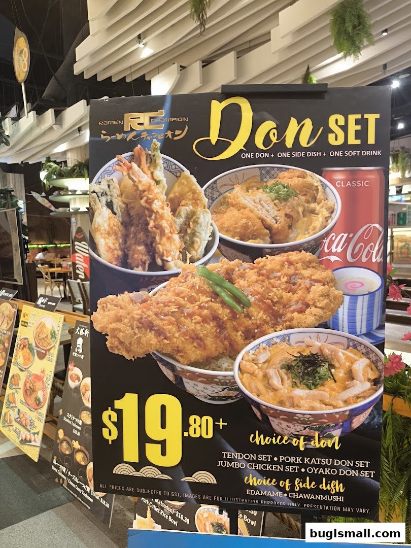 Ramen Champion: Delicious Don Set Deals!