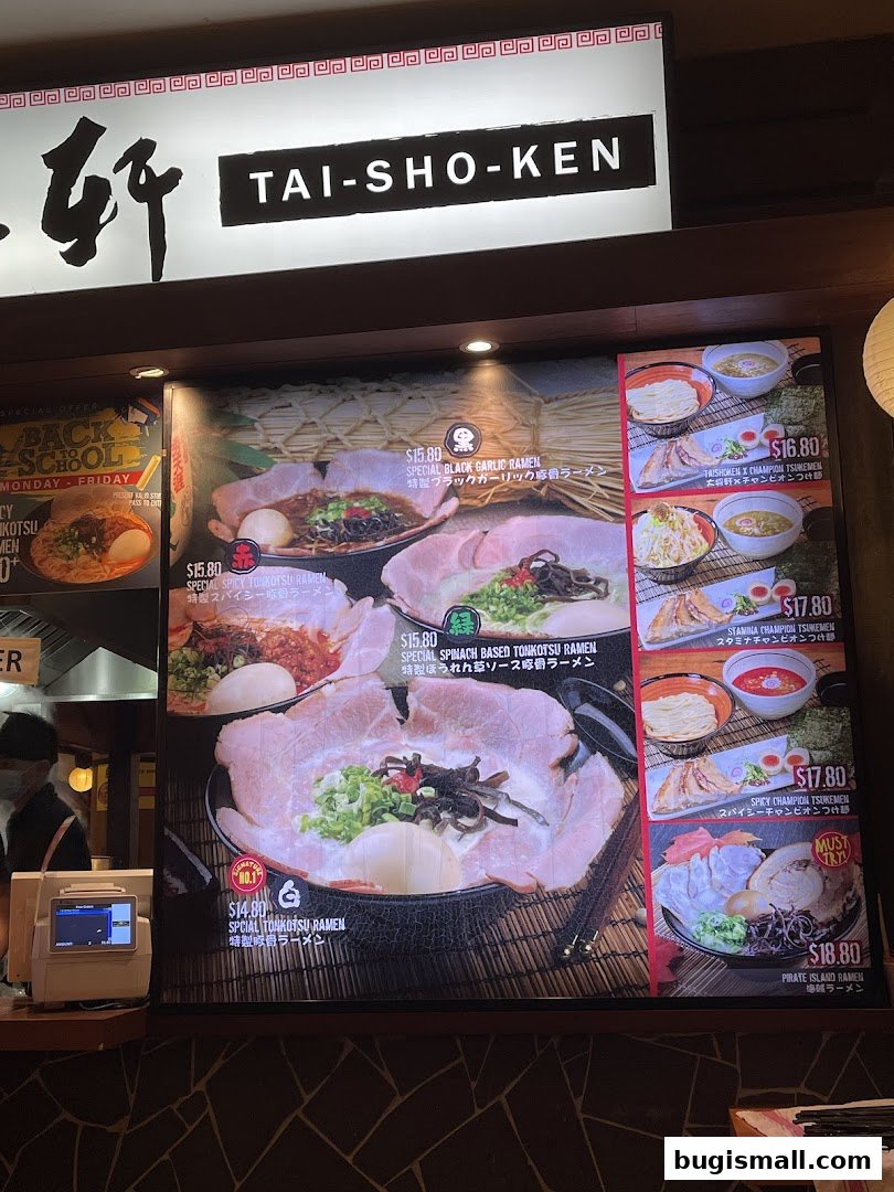 Authentic Ramen Delights at Tai-Sho-Ken