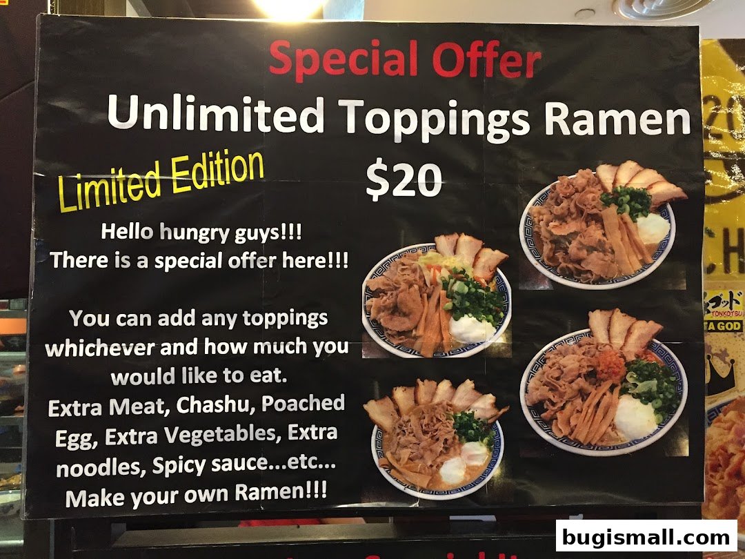 Ramen Champion: Unlimited Toppings Ramen Special!