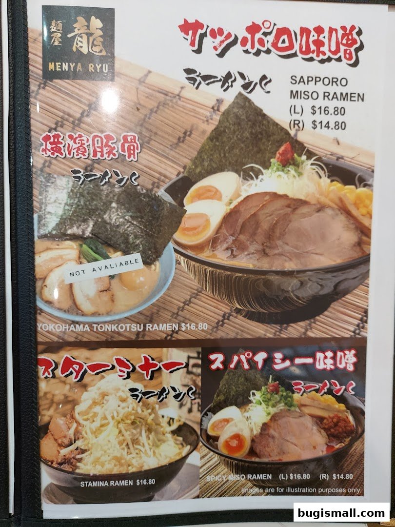 Ramen Champion: Delicious Ramen Menu