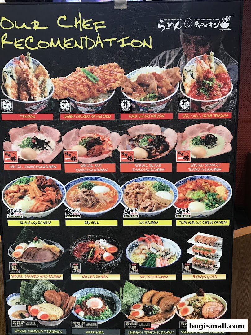 Ramen Champion: Chef's Top Recommendations!