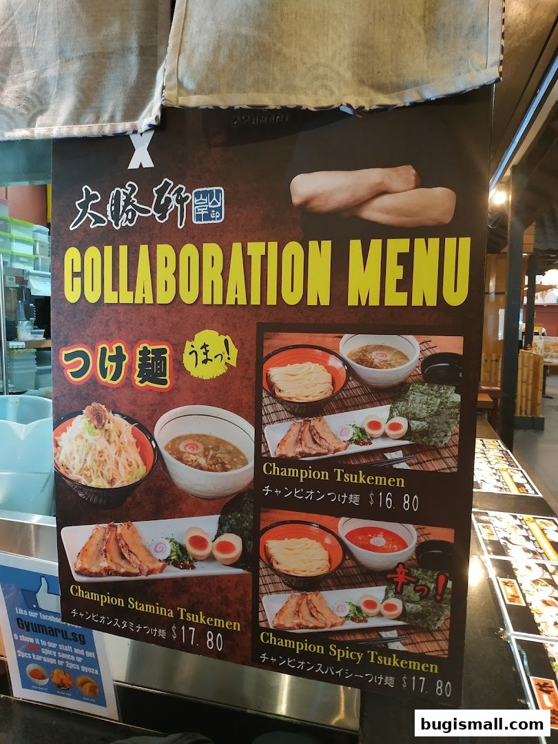 Ramen Champion: Delicious Tsukemen Collaboration Menu!