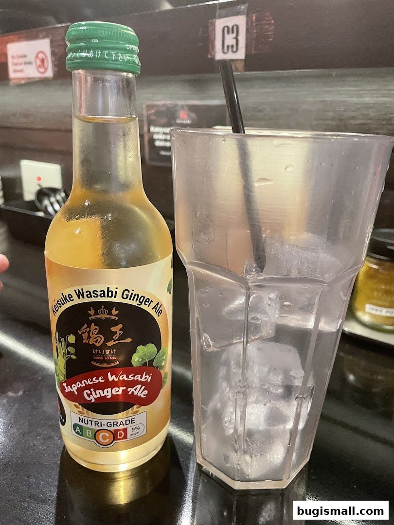 Refreshing Keisuke Japanese Wasabi Ginger Ale