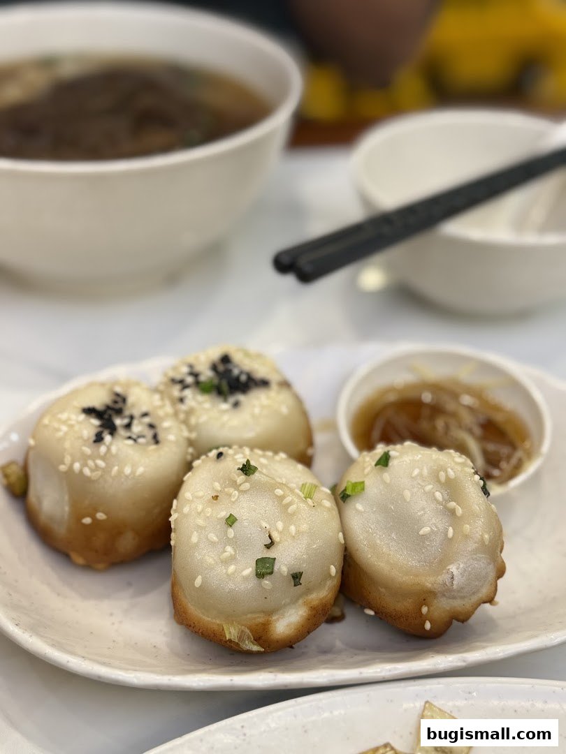 Delicious Pan-Fried Buns & Soup at Shanghai Tan!